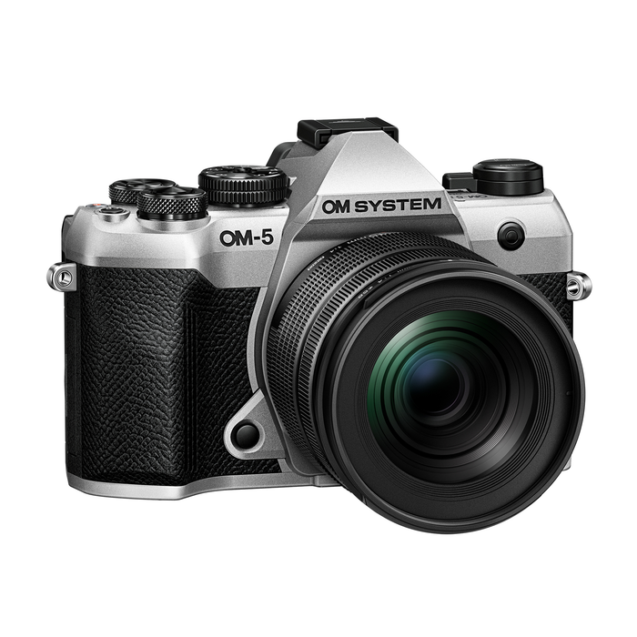 OM System OM-5 Mark II Mirrorless Camera with 12-45mm f/4.0 PRO Lens - Silver