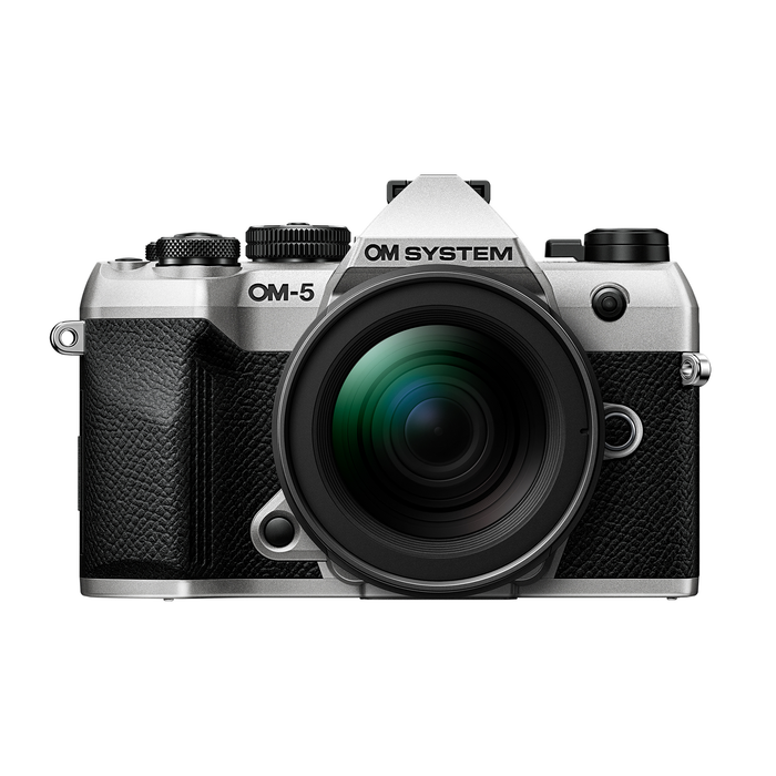 OM System OM-5 Mark II Mirrorless Camera with 12-45mm f/4.0 PRO Lens - Silver