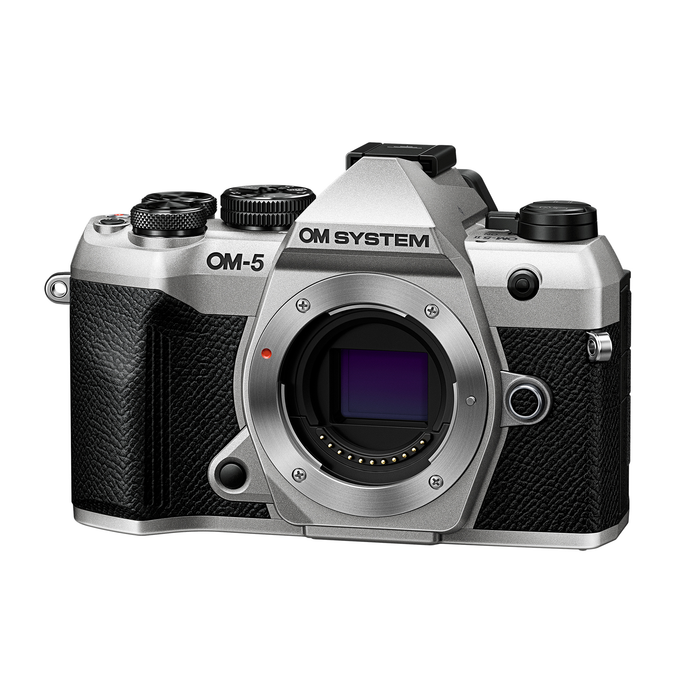 OM System OM-5 Mark II Mirrorless Camera with 12-45mm f/4.0 PRO Lens - Silver