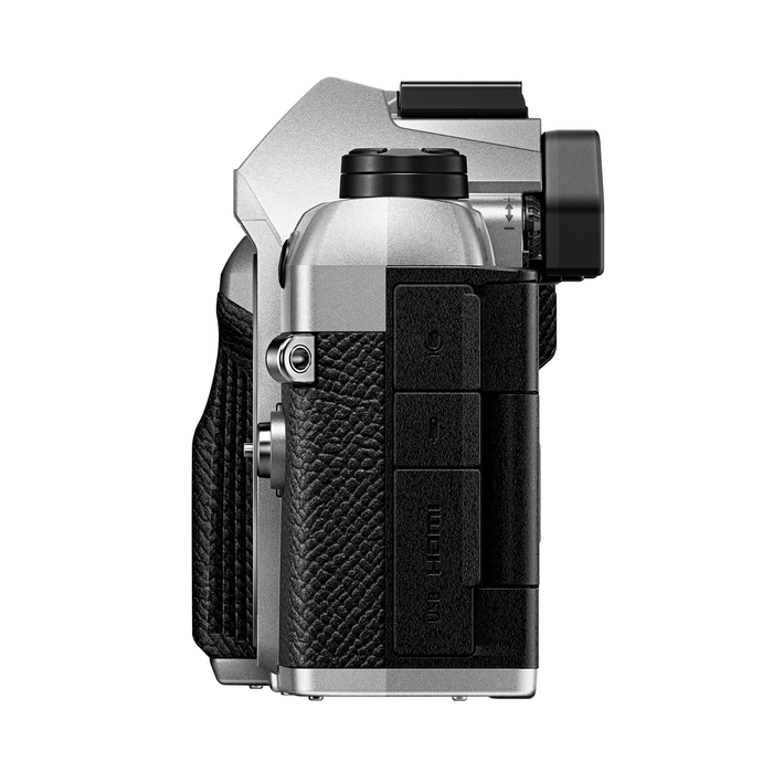 OM System OM-5 Mark II Mirrorless Camera with 12-45mm f/4.0 PRO Lens - Silver