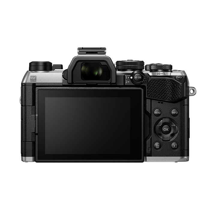 OM System OM-5 Mark II Mirrorless Camera with 12-45mm f/4.0 PRO Lens - Silver