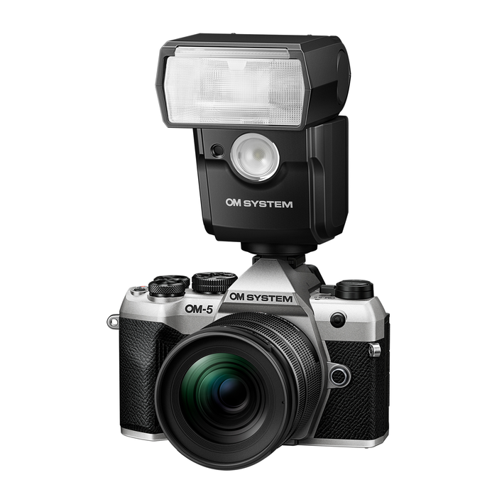 OM System OM-5 Mark II Mirrorless Camera with 12-45mm f/4.0 PRO Lens - Silver