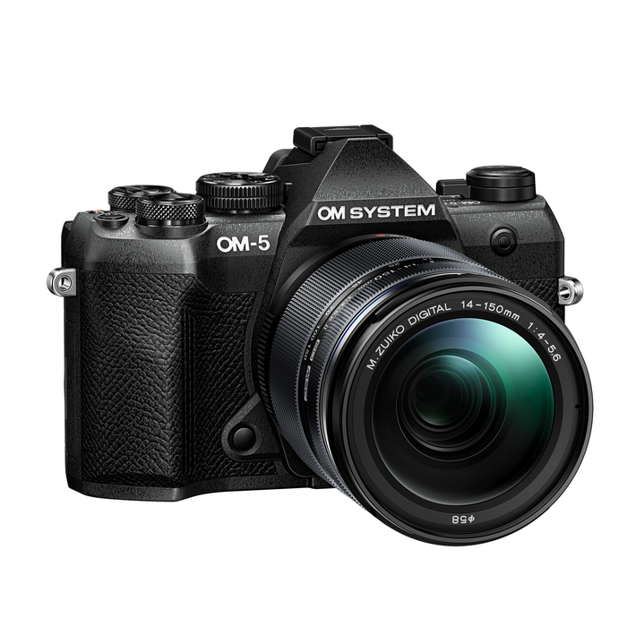 OM System OM-5 Mark II Mirrorless Camera with 14-150mm f/4.0-5.6 II OM Lens - Black