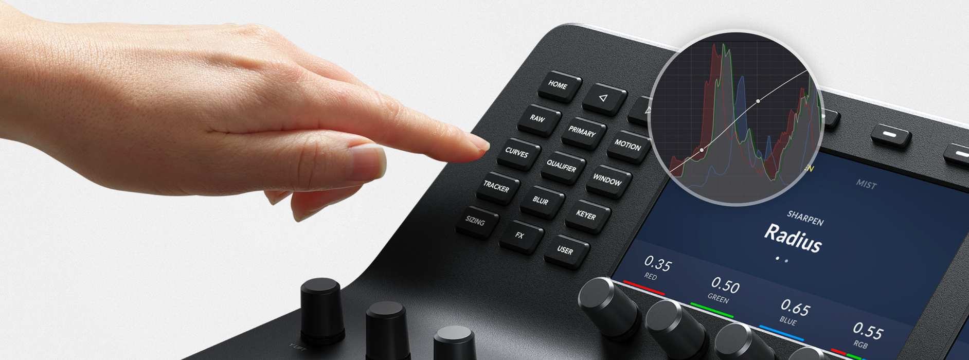 Blackmagic Design DaVinci Resolve Mini Panel with Resolve Studio Software