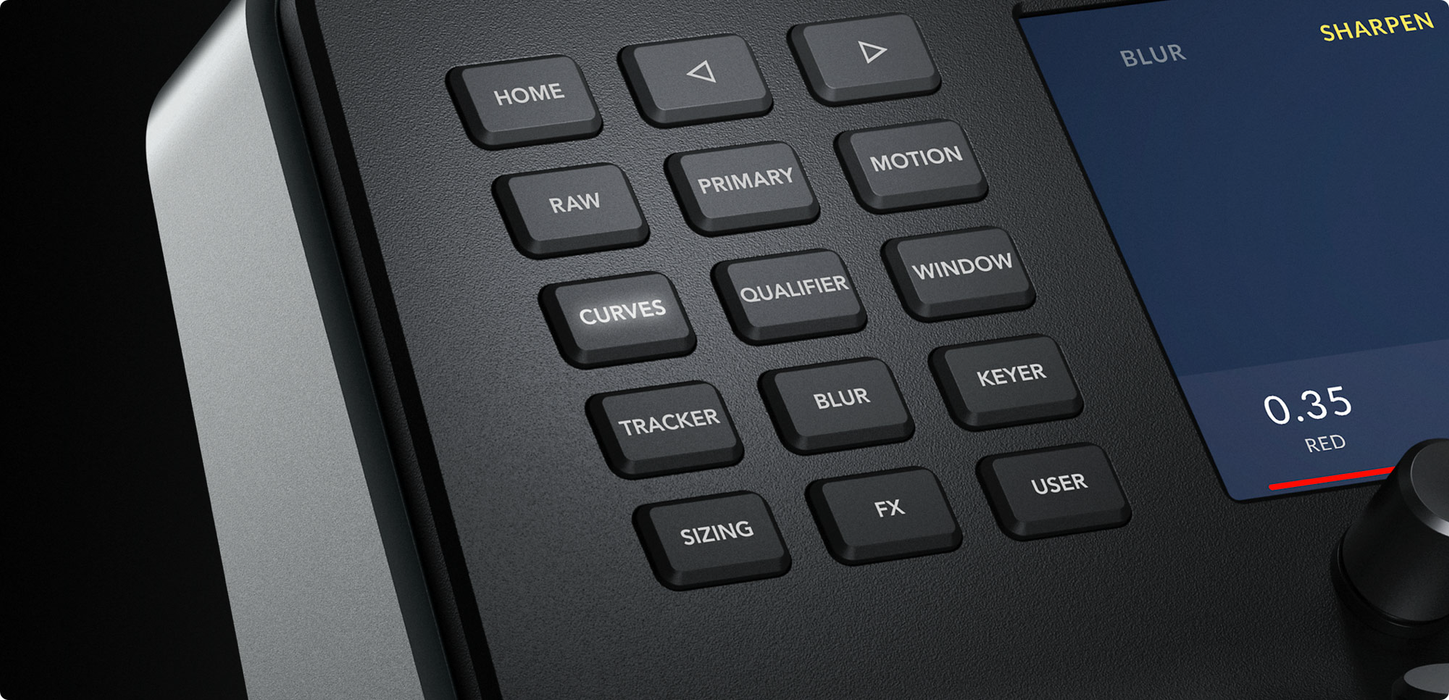 Blackmagic Design DaVinci Resolve Mini Panel with Resolve Studio Software