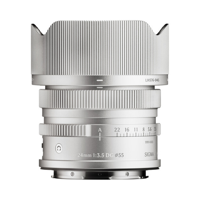 Sigma 24mm f/3.5 DG Contemporary Lens, Silver - Leica L Mount