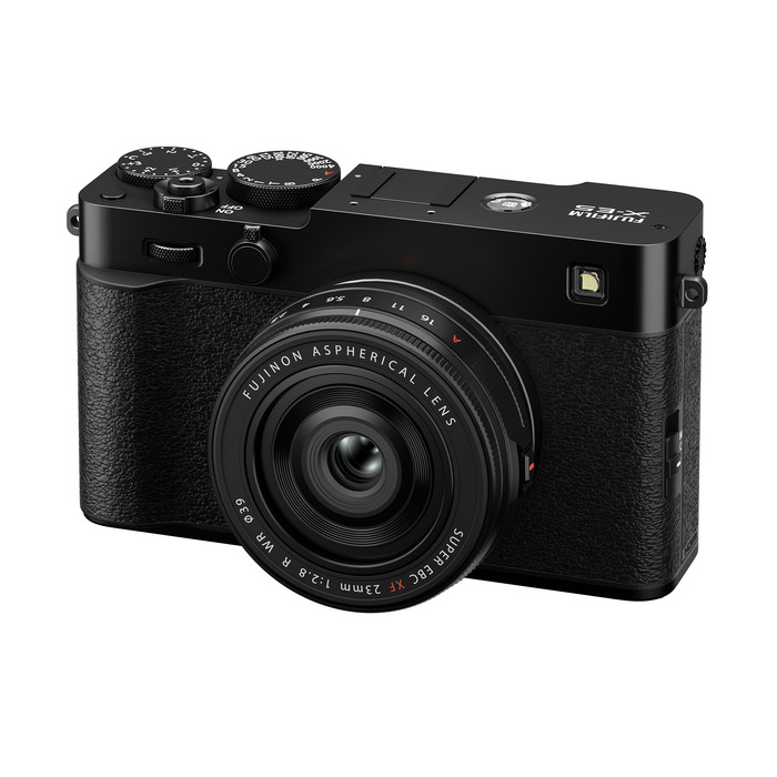 Fujifilm X-E5 Mirrorless Camera with XF 23mm f/2.8 R WR Lens - Black