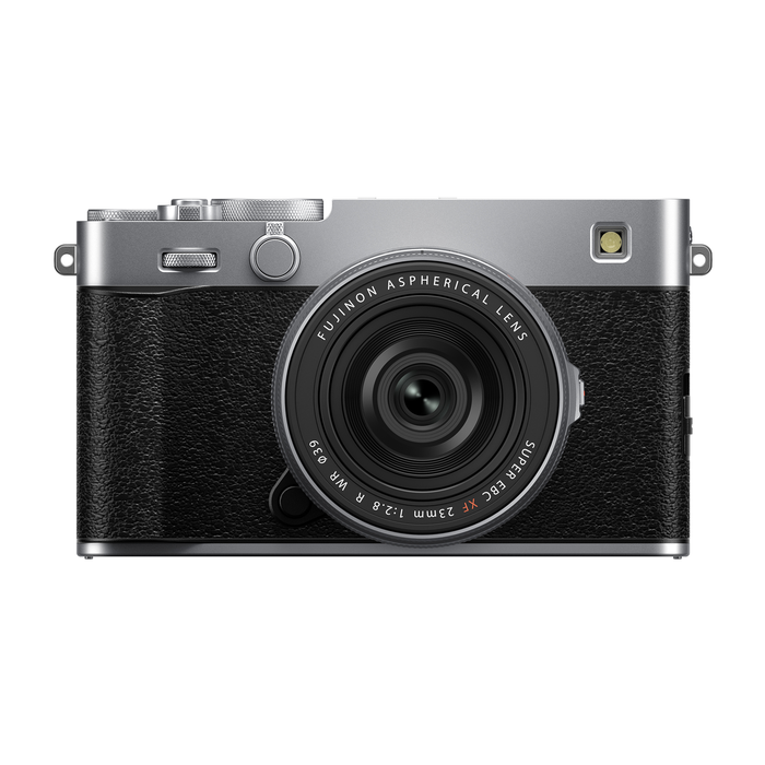 Fujifilm X-E5 Mirrorless Camera with XF 23mm f/2.8 R WR Lens - Silver