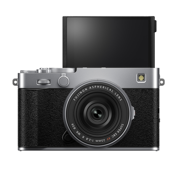 Fujifilm X-E5 Mirrorless Camera with XF 23mm f/2.8 R WR Lens - Silver