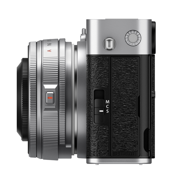 Fujifilm X-E5 Mirrorless Camera with XF 23mm f/2.8 R WR Lens - Silver