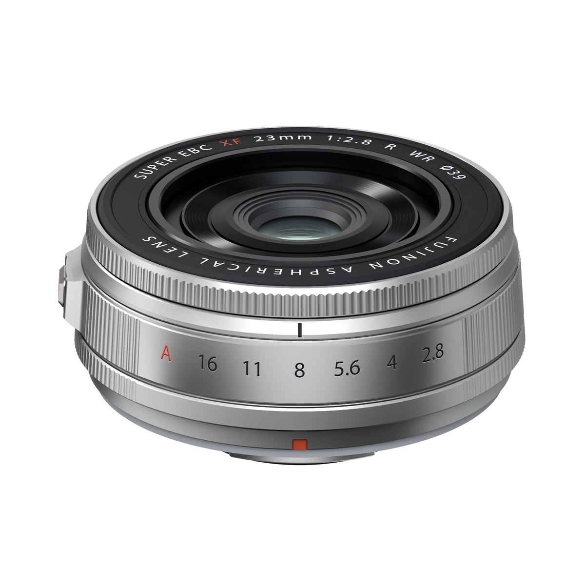 Fujifilm XF 23mm f/2.8 R WR Lens - Silver — Glazer's Camera Fujifilm XF 23mm f/2.8 R WR Lens - Silver — Glazer's Camera
