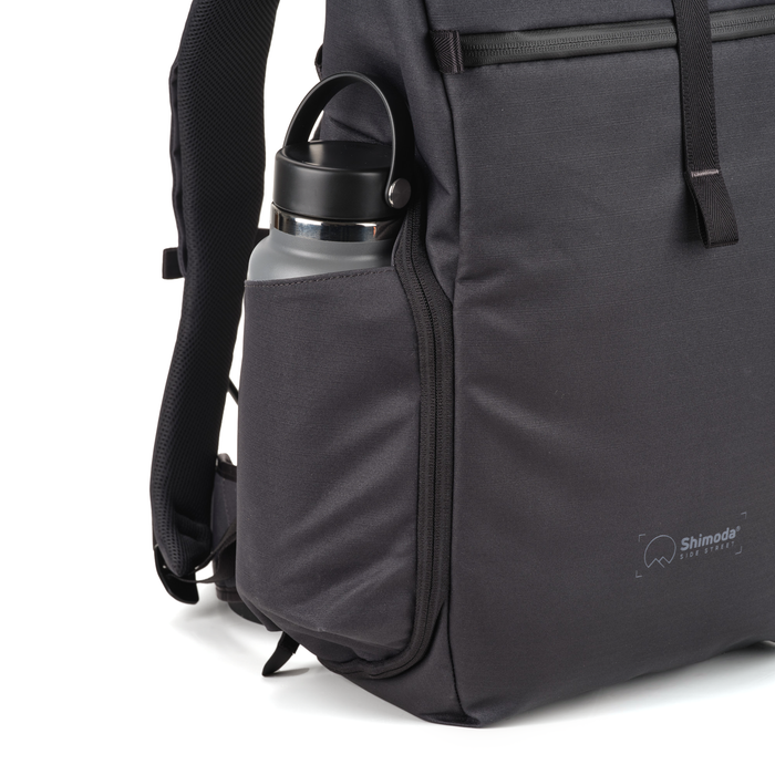 Shimoda Side Street 22 Starter Kit with Medium Modular Top Loader - Anthracite Black