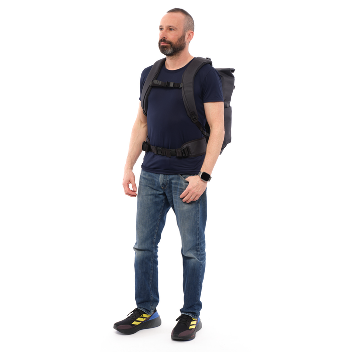 Shimoda Side Street 22 Starter Kit with Medium Modular Top Loader - Anthracite Black