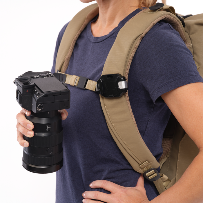 Shimoda Side Street 22 Starter Kit with Medium Modular Top Loader - Anthracite Black