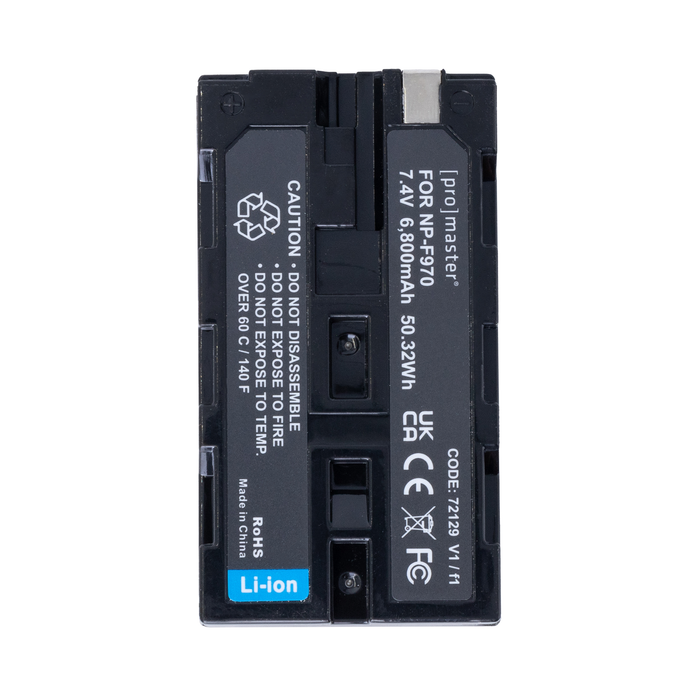 ProMaster Li-ion Battery for Sony NP-F970 with USB-C Charging