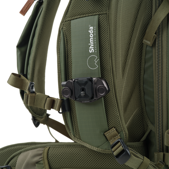 Shimoda Capture Strap for Explore Series Backpacks, Left Shoulder Strap - Army Green