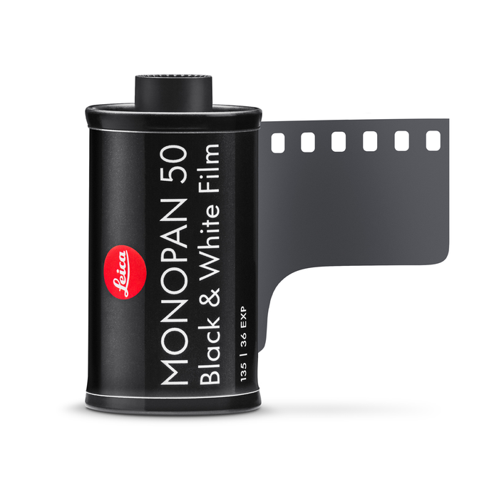 Leica MONOPAN 50 Black & White Negative - 35mm Film, 36 Exposures, Single Roll