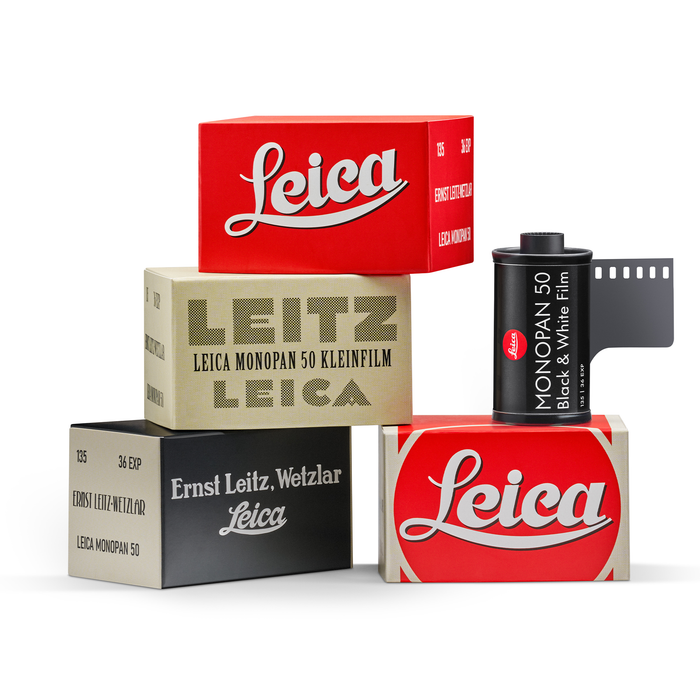 Leica MONOPAN 50 Black & White Negative - 35mm Film, 36 Exposures, Single Roll