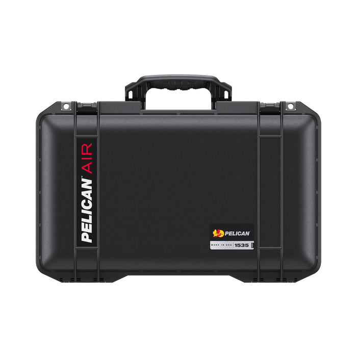 Pelican 1535 Air Carry-On Case with Pick-N-Pluck Foam & Lid Foam - Black
