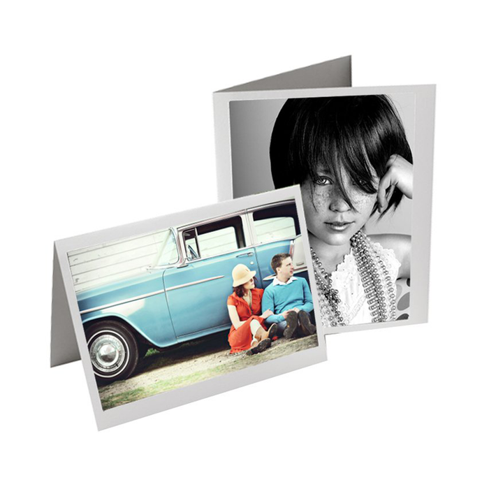 Moab Artist Cards and Envelopes, Bright White, 190gsm, 5" x 7" (A7) - 100 Count