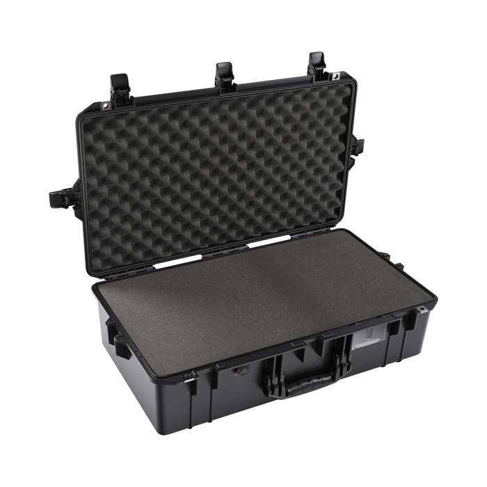 Pelican 1605 Air Case with Pick-N-Pluck Foam & Lid Foam - Black