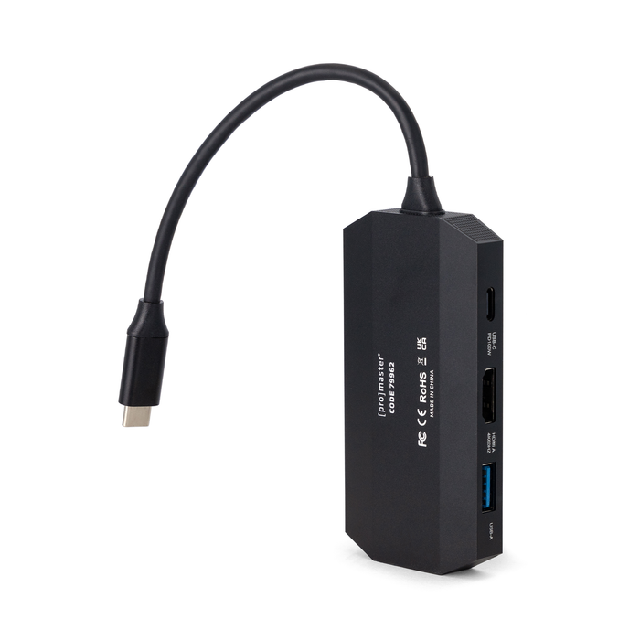 ProMaster USB-C Card Reader & Hub for 2 SD Cards