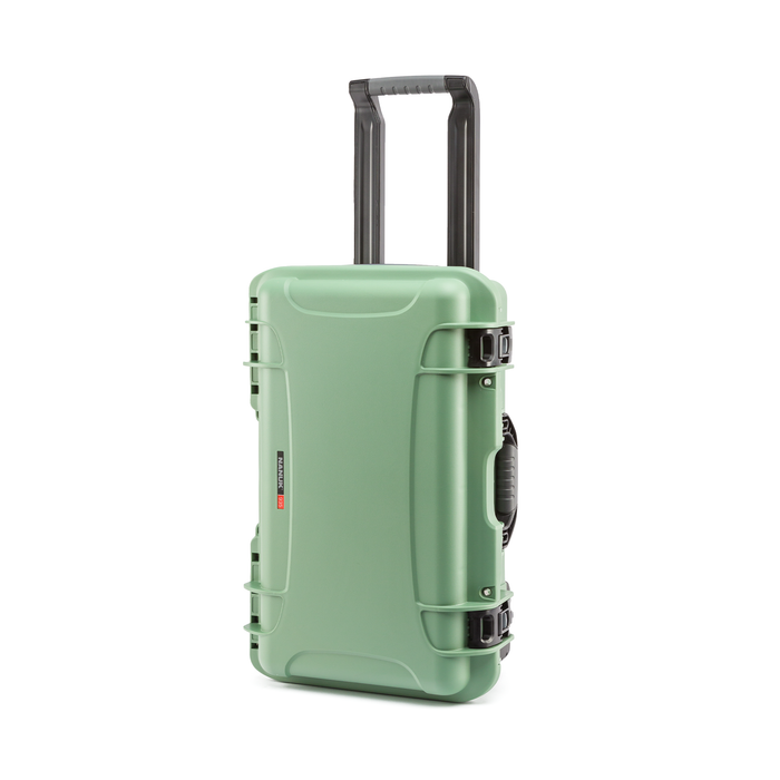 Nanuk 935 Wheeled Pro Photo Kit Protective Case with Padded Dividers & Lid Organizer - Sage
