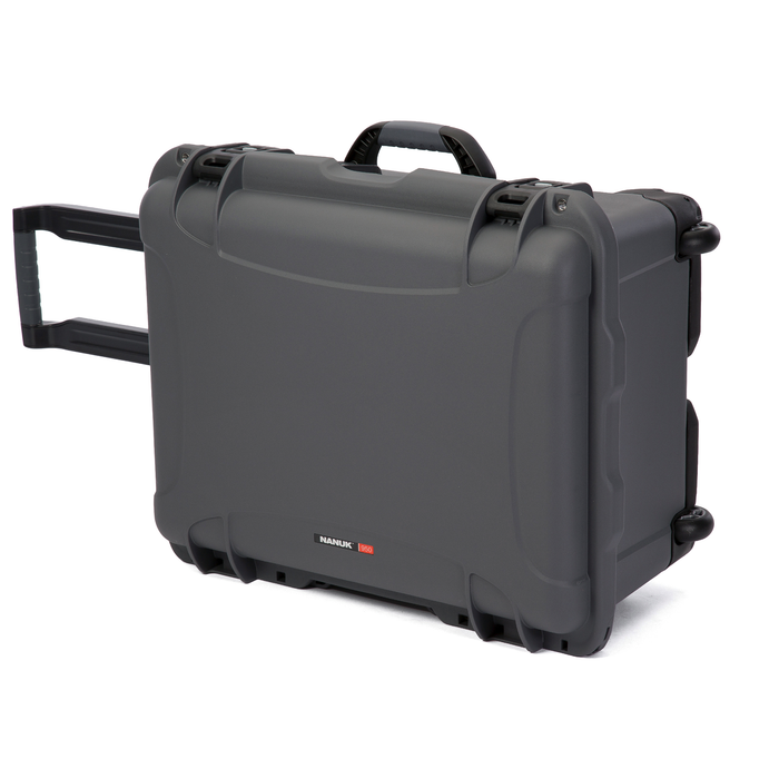 Nanuk 950 Wheeled Pro Photo Kit Protective Case with Padded Dividers & Lid Organizer - Graphite