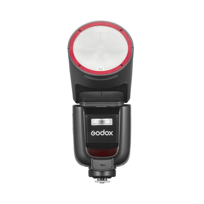 Godox V1Pro Round Head Camera Flash for Olympus Red Ring