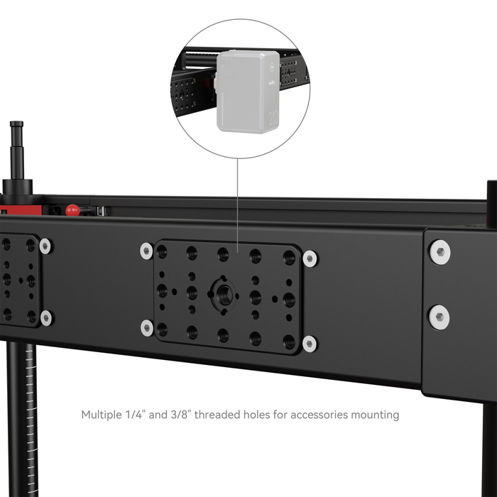 SmallRig 36" Lightweight Video Production Camera Cart MD4573