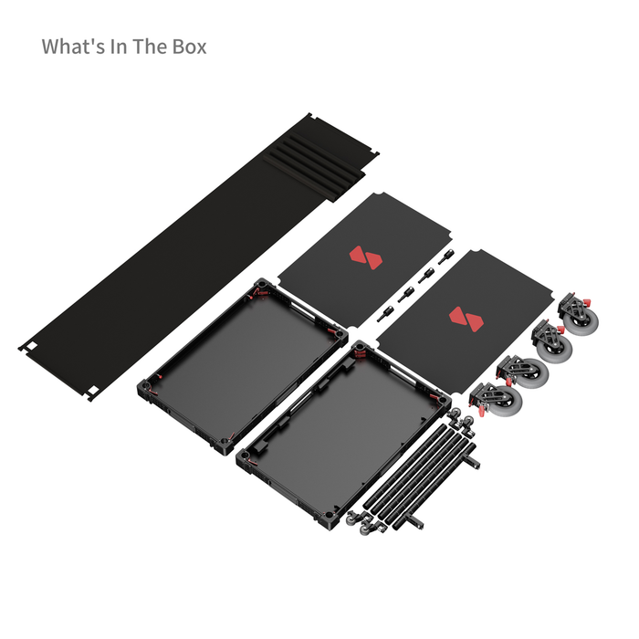 SmallRig 36" Lightweight Video Production Camera Cart MD4573