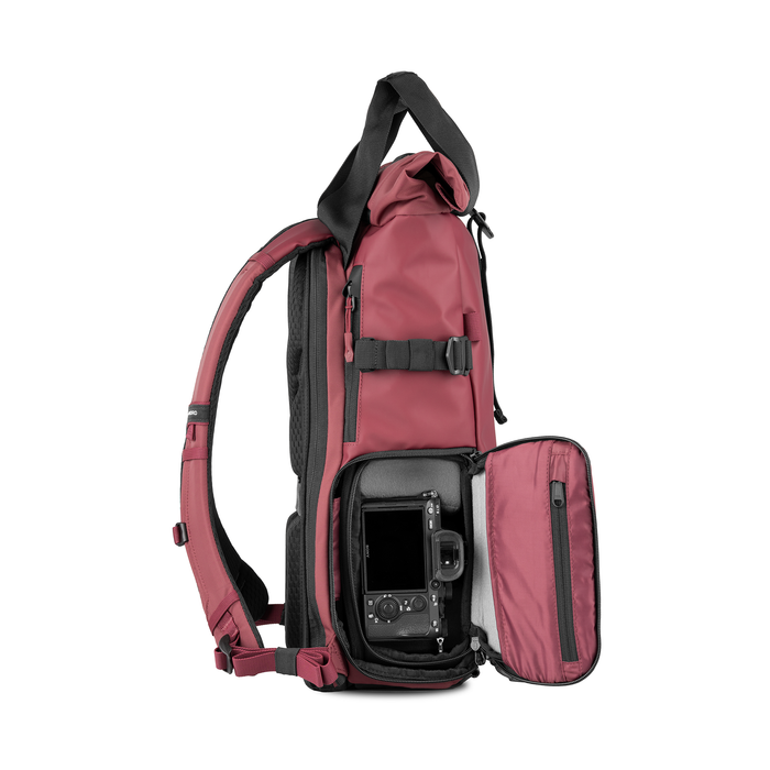 Wandrd PRVKE Photo Bundle 21L Backpack V4 - Rhone Burgundy