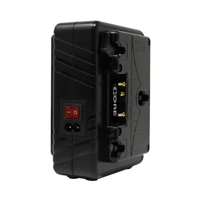 CoreSWX GPM-X2A Mini Dual Gold Mount Charger for Travel-Friendly Power