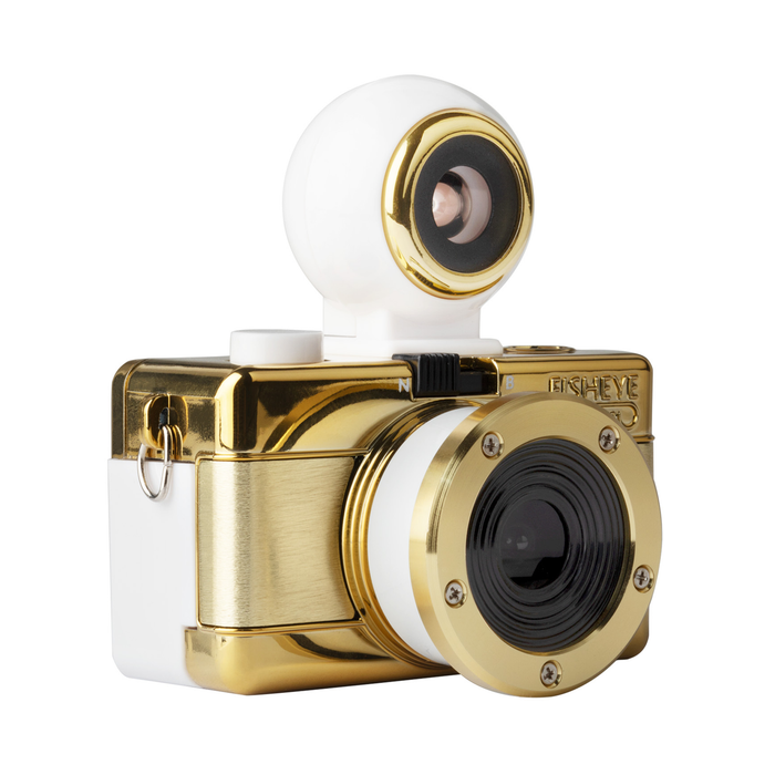 Lomography Fisheye Baby 110 Film Camera - Gold Edition