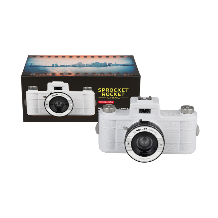 Lomography Sprocket Rocket 35mm Panoramic Film Camera - Coconut