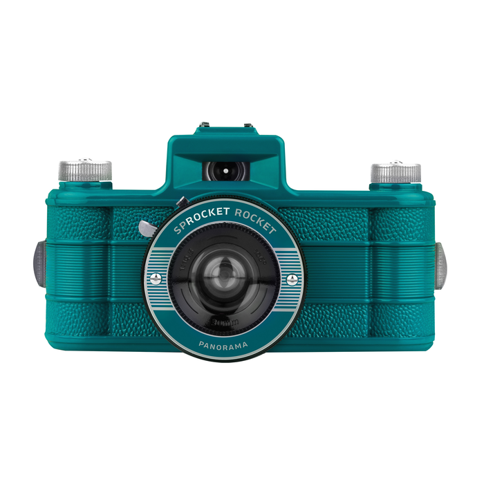 Lomography Sprocket Rocket 35mm Panoramic Film Camera - Peacock