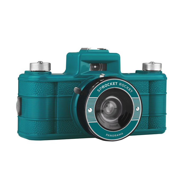 Lomography Sprocket Rocket 35mm Panoramic Film Camera - Peacock