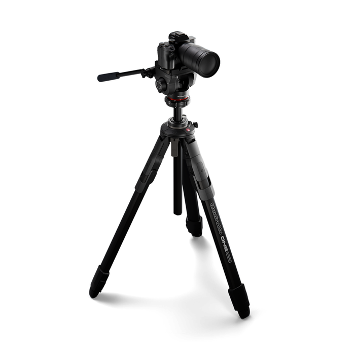 Manfrotto ONE Hybrid Aluminum Tripod with 500X Fluid Head