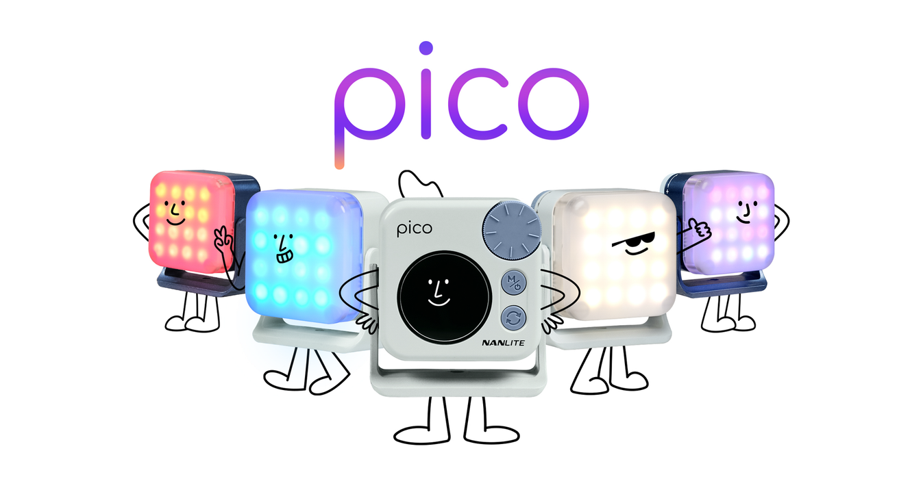 Nanlite Pico Portable RGB LED Pocket Light - Midnight Blue