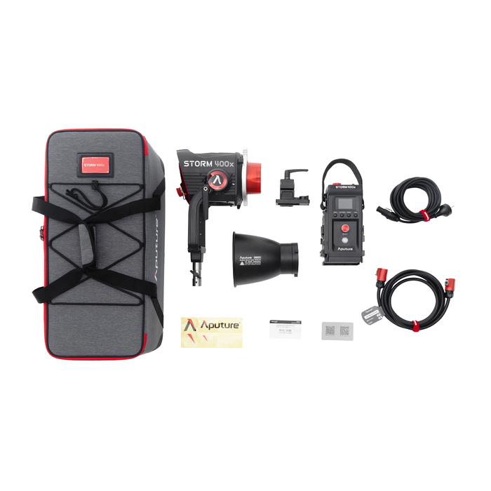 Aputure STORM 400x Tunable White LED Monolight - A-Mount