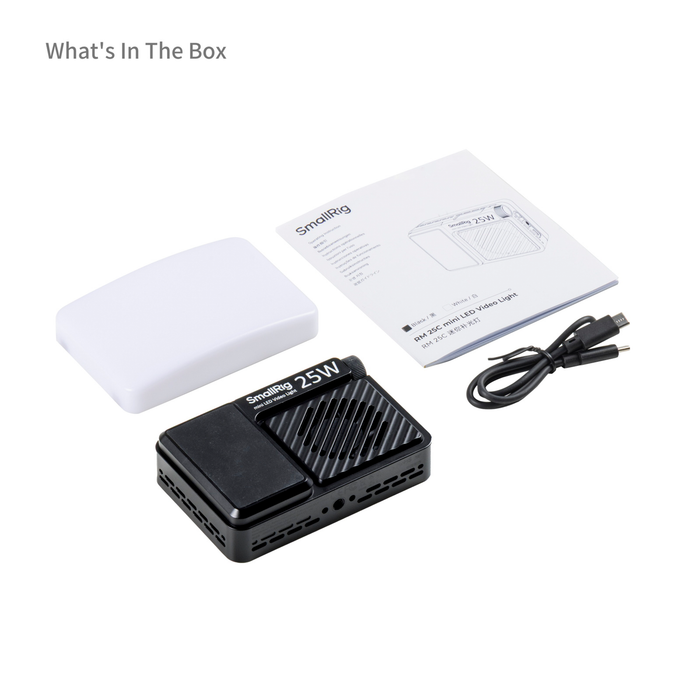 SmallRig RM 25C Mini LED Video Light 5357