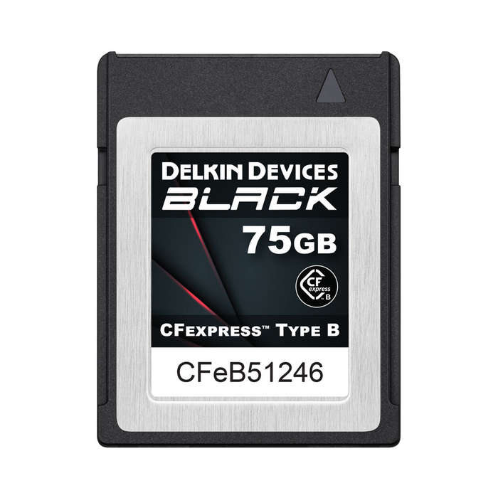 Delkin Devices 75GB BLACK CFexpress Type B Memory Card