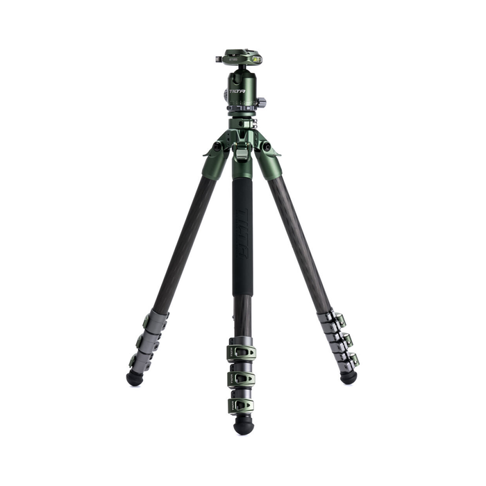 Tilta BT05 Travel 3-Stage Carbon Fiber Tripod with Ball Head - Forest Green