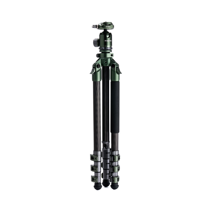 Tilta BT05 Travel 3-Stage Carbon Fiber Tripod with Ball Head - Forest Green