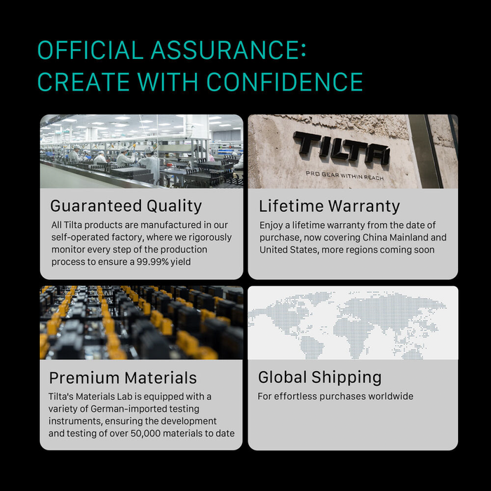 Tilta VT05 Travel 3-Stage Carbon Fiber Tripod with Video Fluid Head - Forest Green