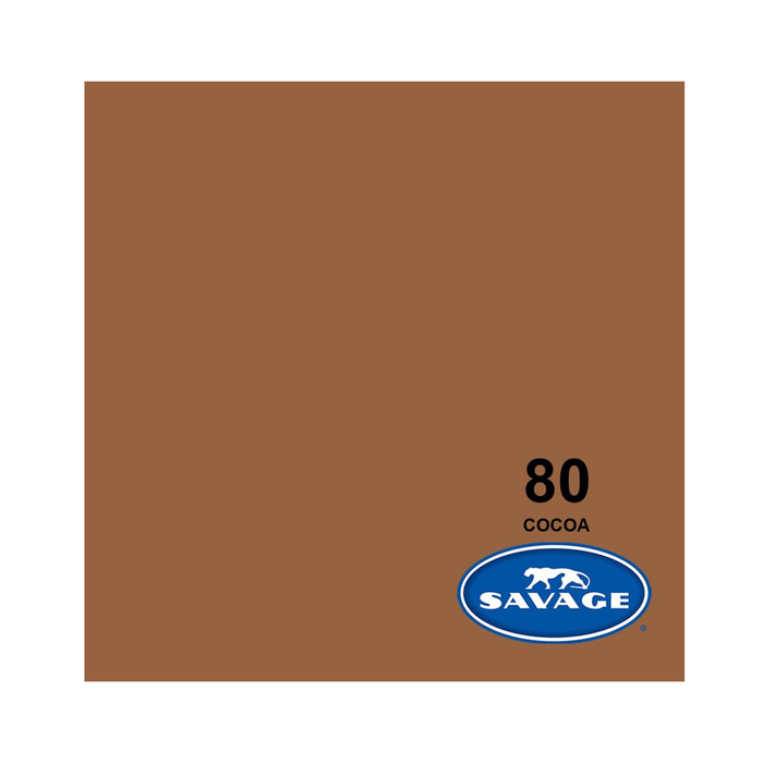 Savage #80 Cocoa Seamless Background Paper 107" x 36' - In Store Pick Up Only