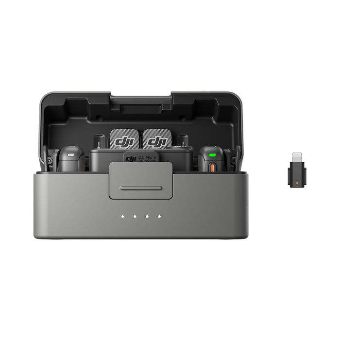 DJI Mic 3 (2TX + 1RX + Charging Case)
