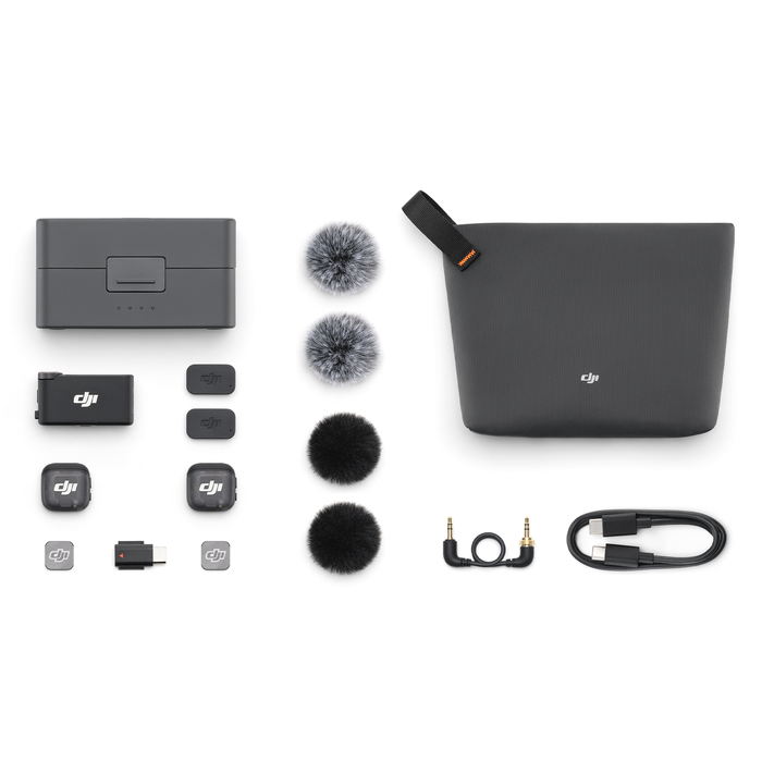 DJI Mic 3 (2TX + 1RX + Charging Case)