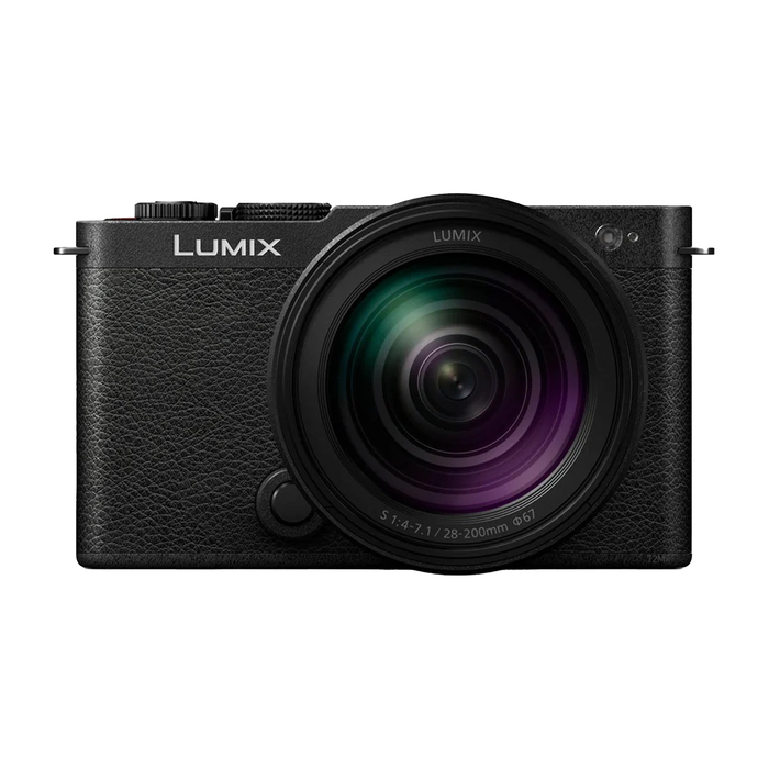Panasonic Lumix S9 Full Frame Mirrorless Camera with 28-200mm f/4-7.1 Lens Kit - Jet Black