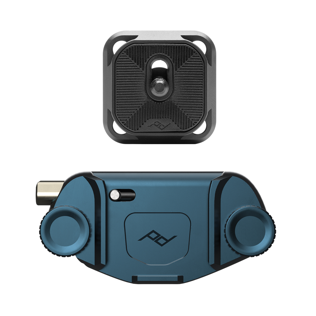 Peak Design Capture Clip V3 with Plate - Ocean — Glazer's Camera